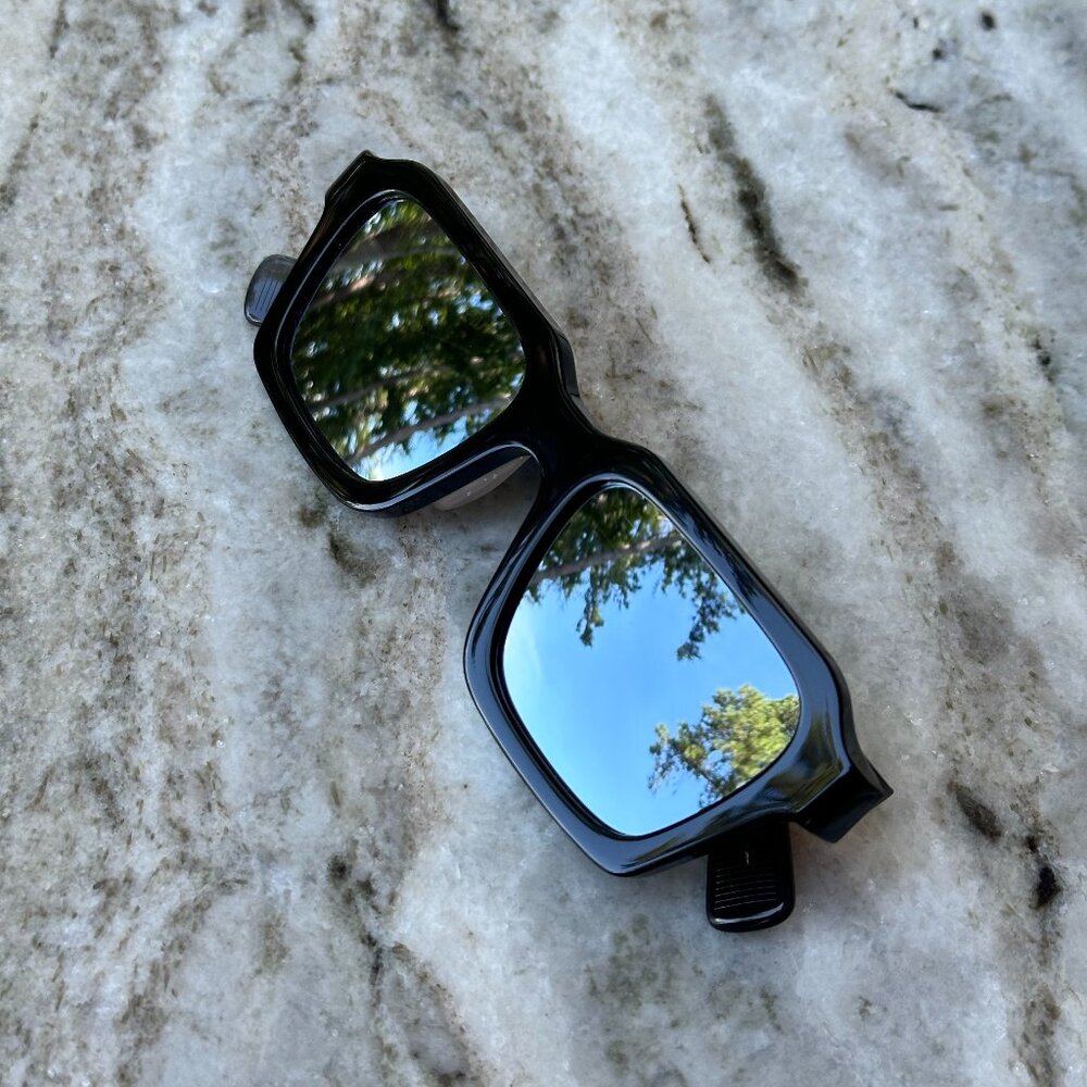 Brain Dead Sunglasses in Black